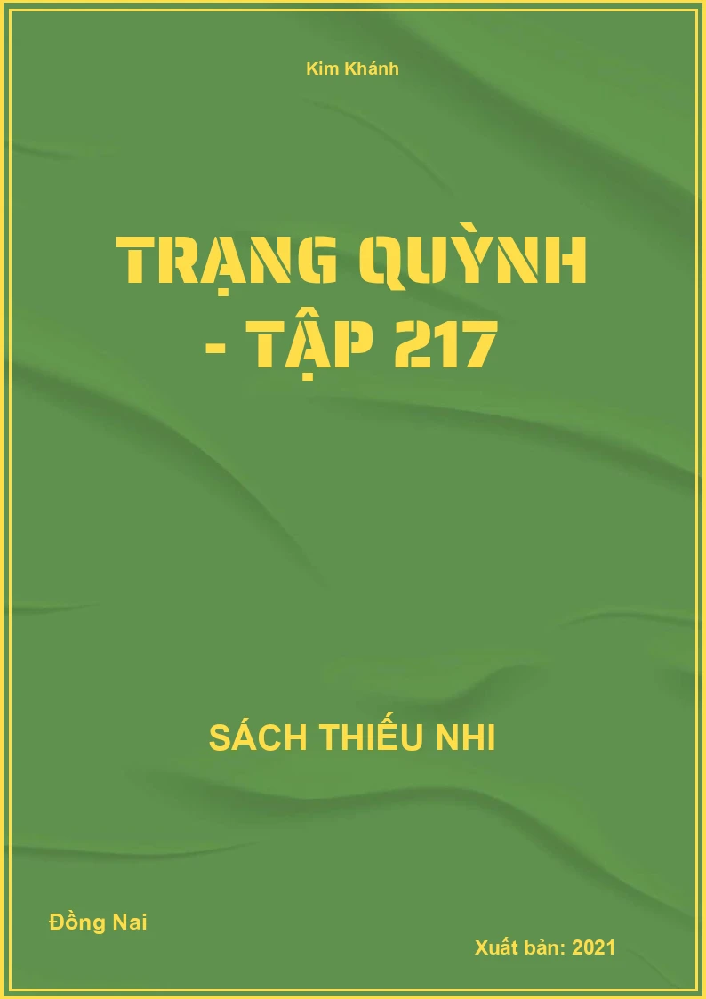 Trạng Quỳnh - Tập 217