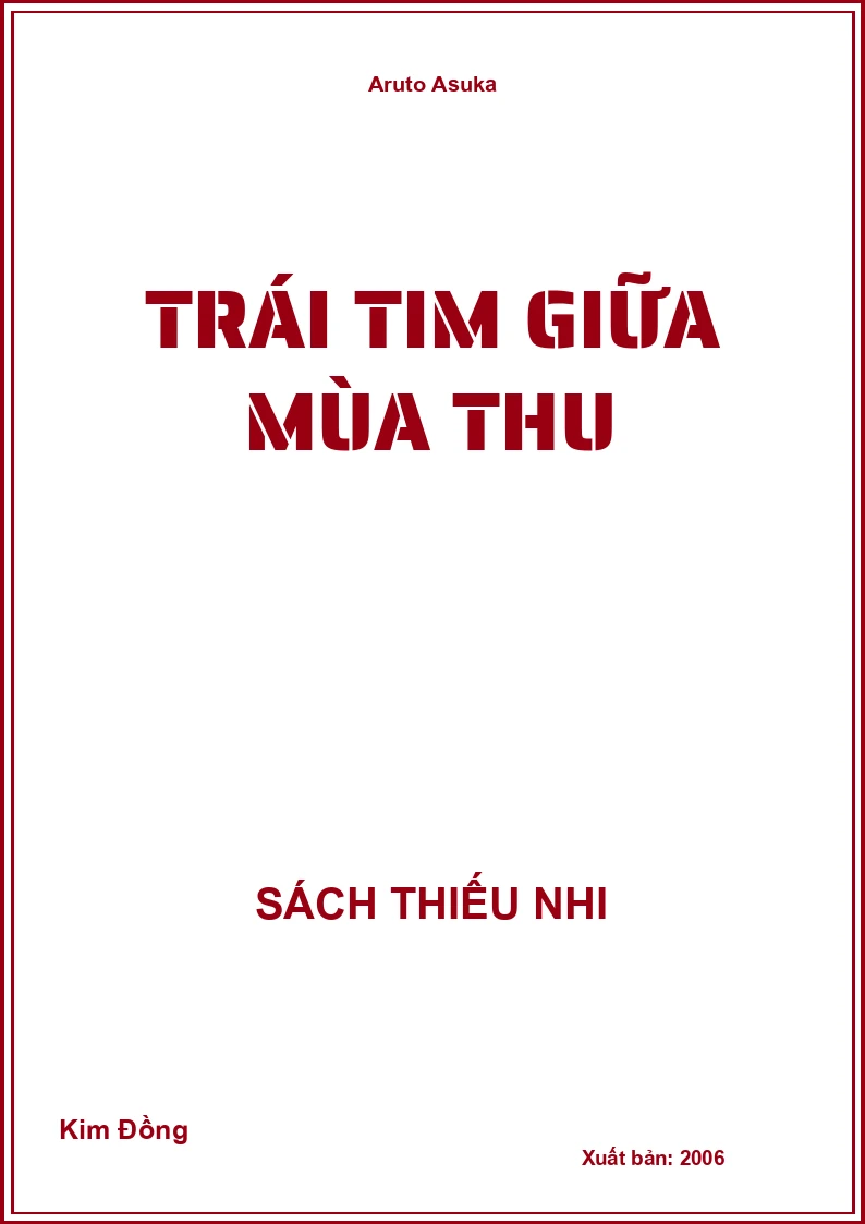 Trái tim giữa mùa thu