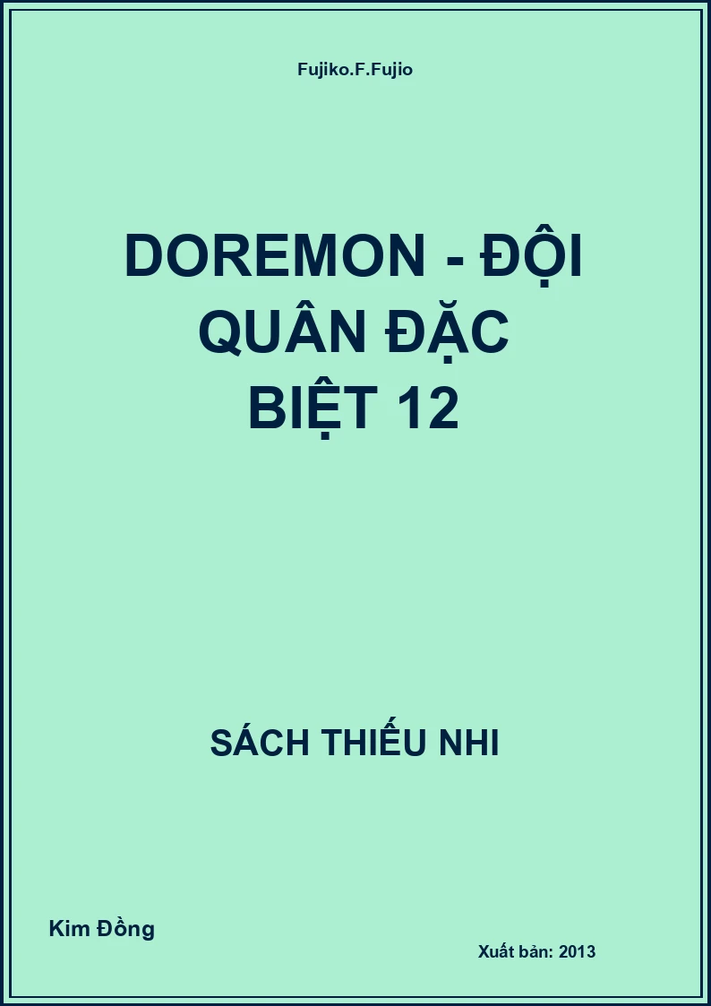 Doremon - Đội quân đặc biệt 12