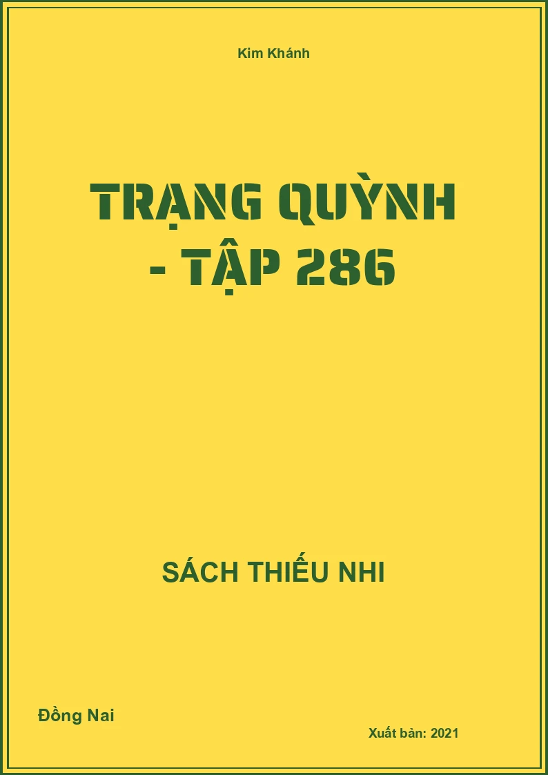 Trạng Quỳnh - Tập 286
