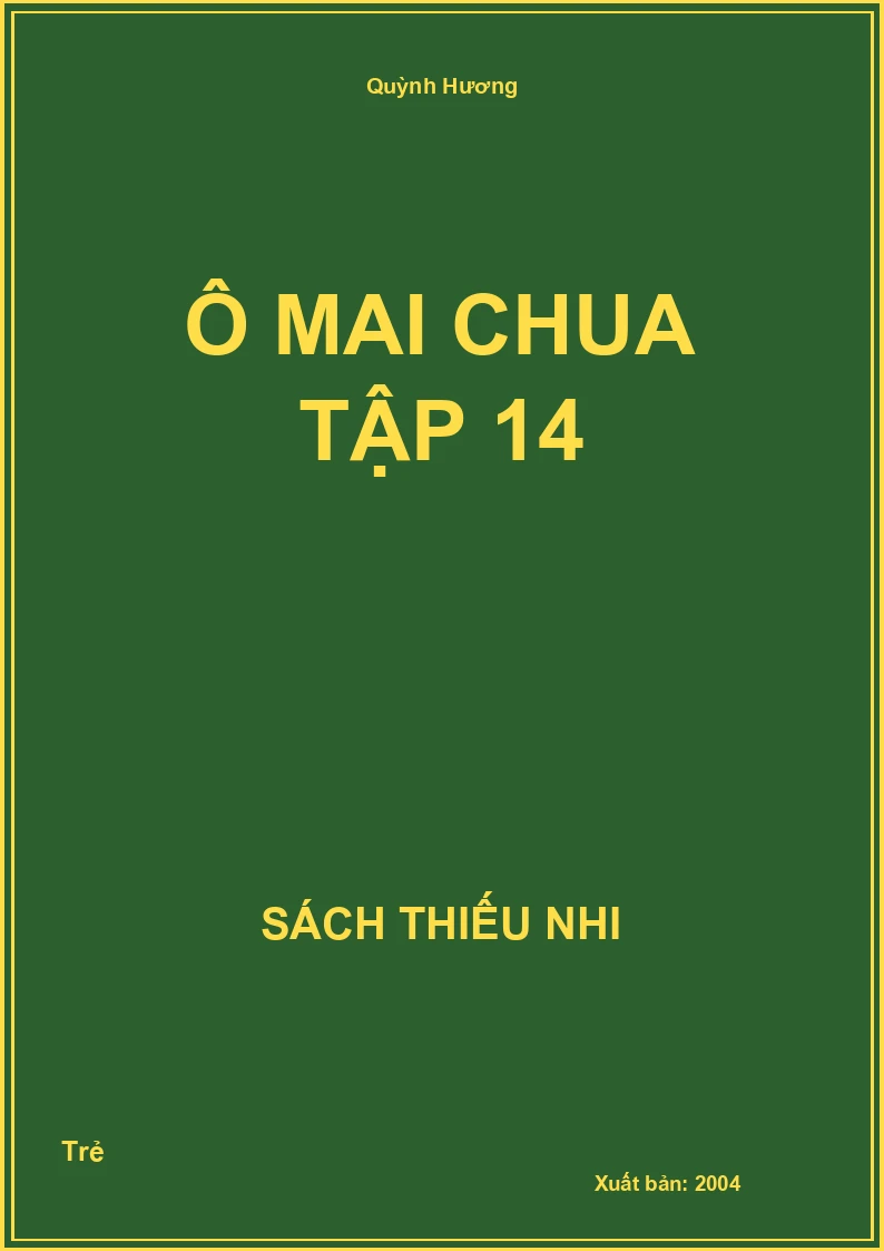 Ô Mai Chua Tập 14