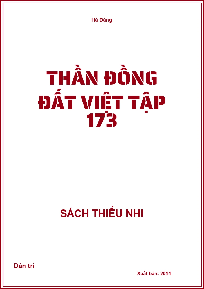 Thần đồng Đất Việt tập 173