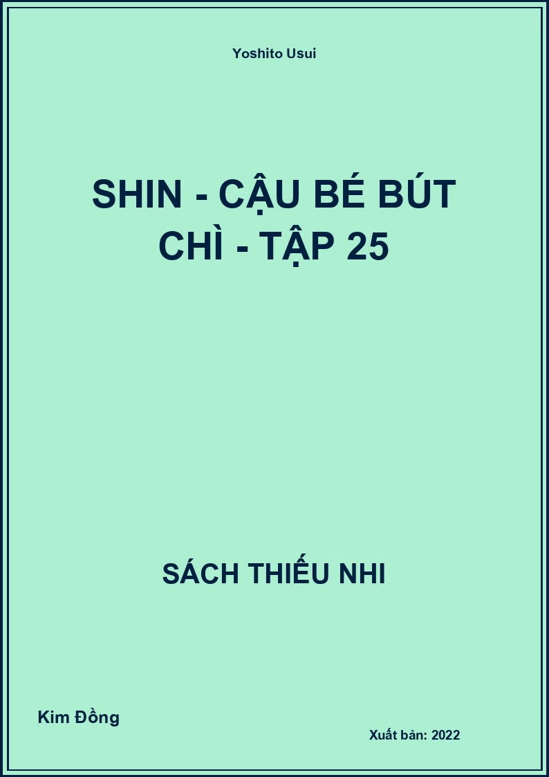 Shin - Cậu bé bút chì - Tập 25