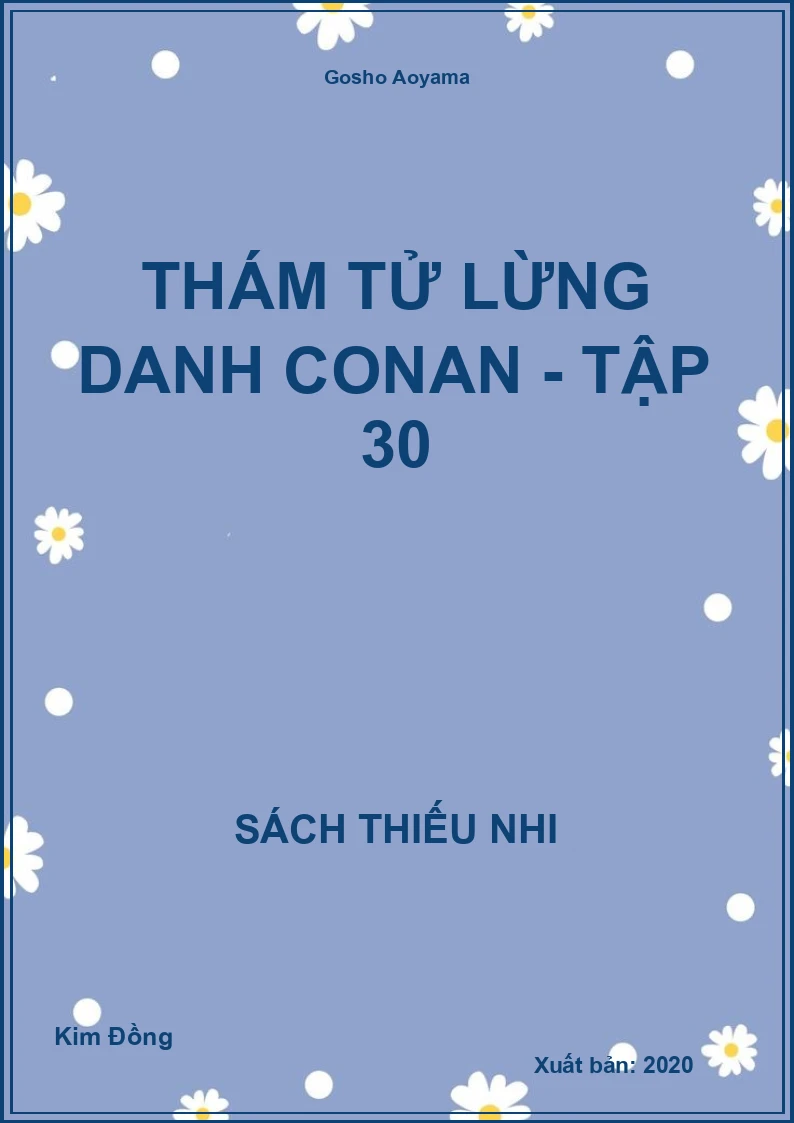 Thám tử lừng danh Conan - Tập 30