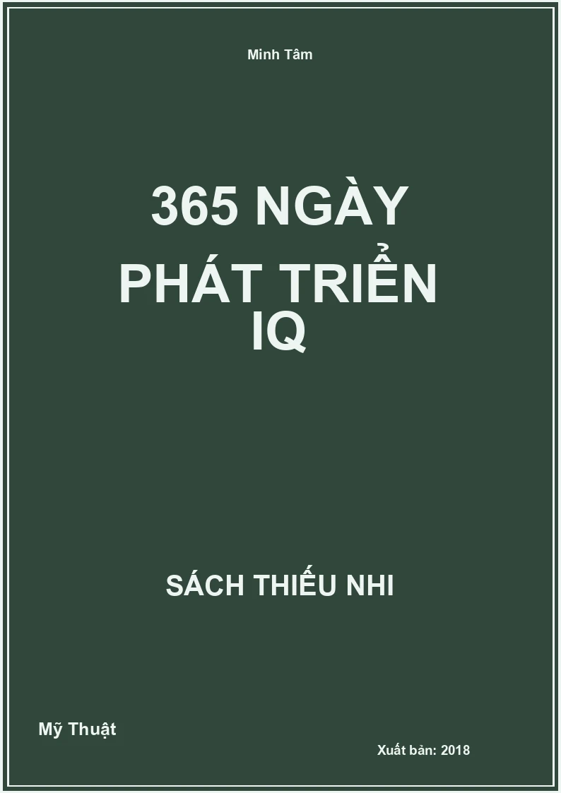 365 Ngày Phát Triển IQ