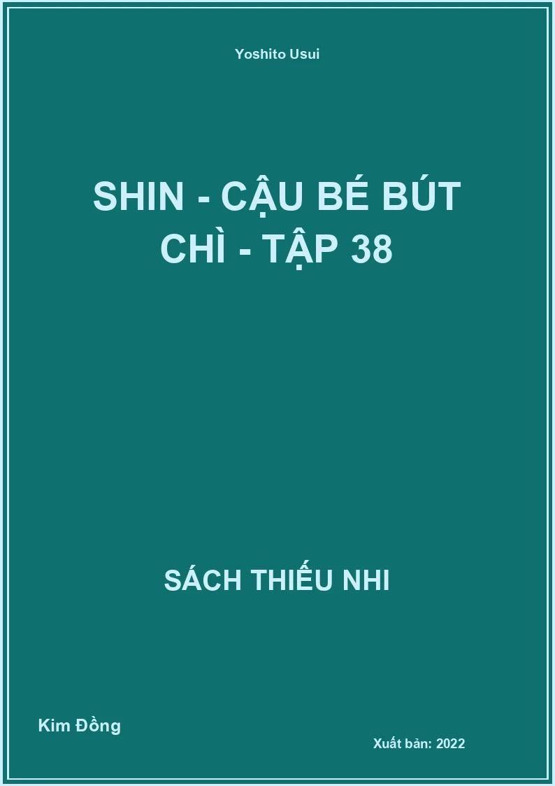 Shin - Cậu bé bút chì - Tập 38