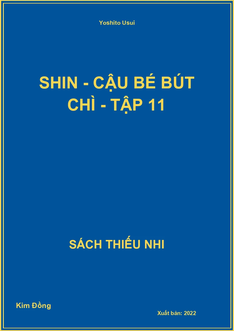 Shin - Cậu bé bút chì - Tập 11