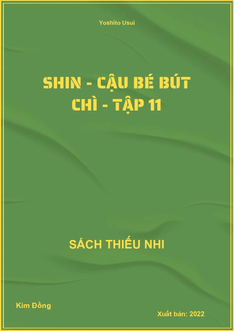 Shin - Cậu bé bút chì - Tập 11