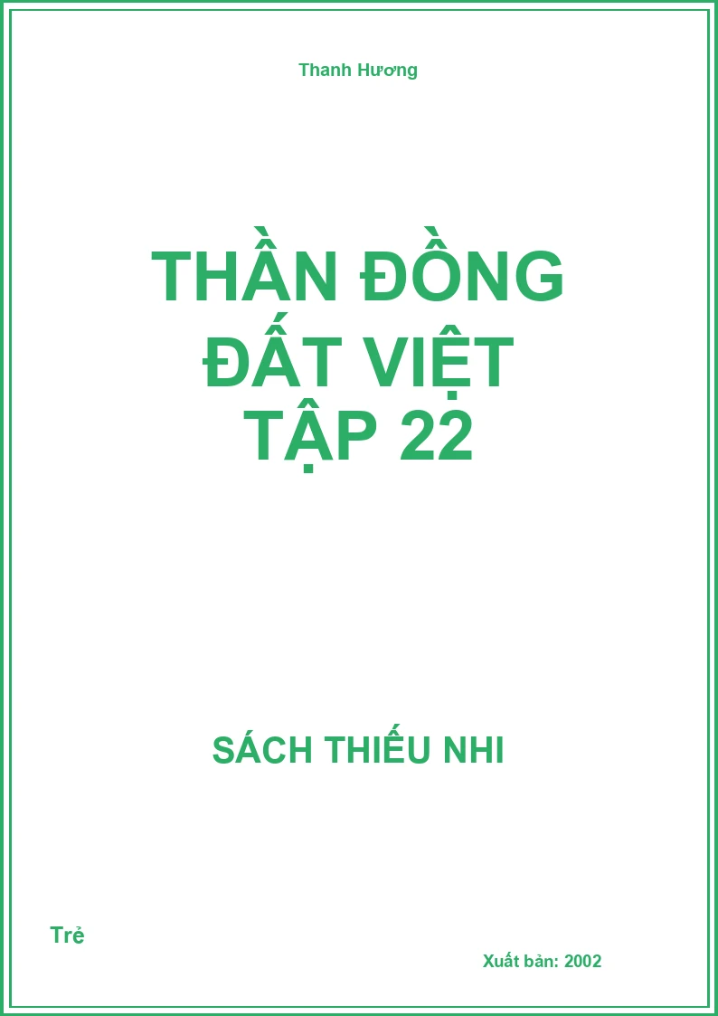 Thần đồng Đất Việt tập 22