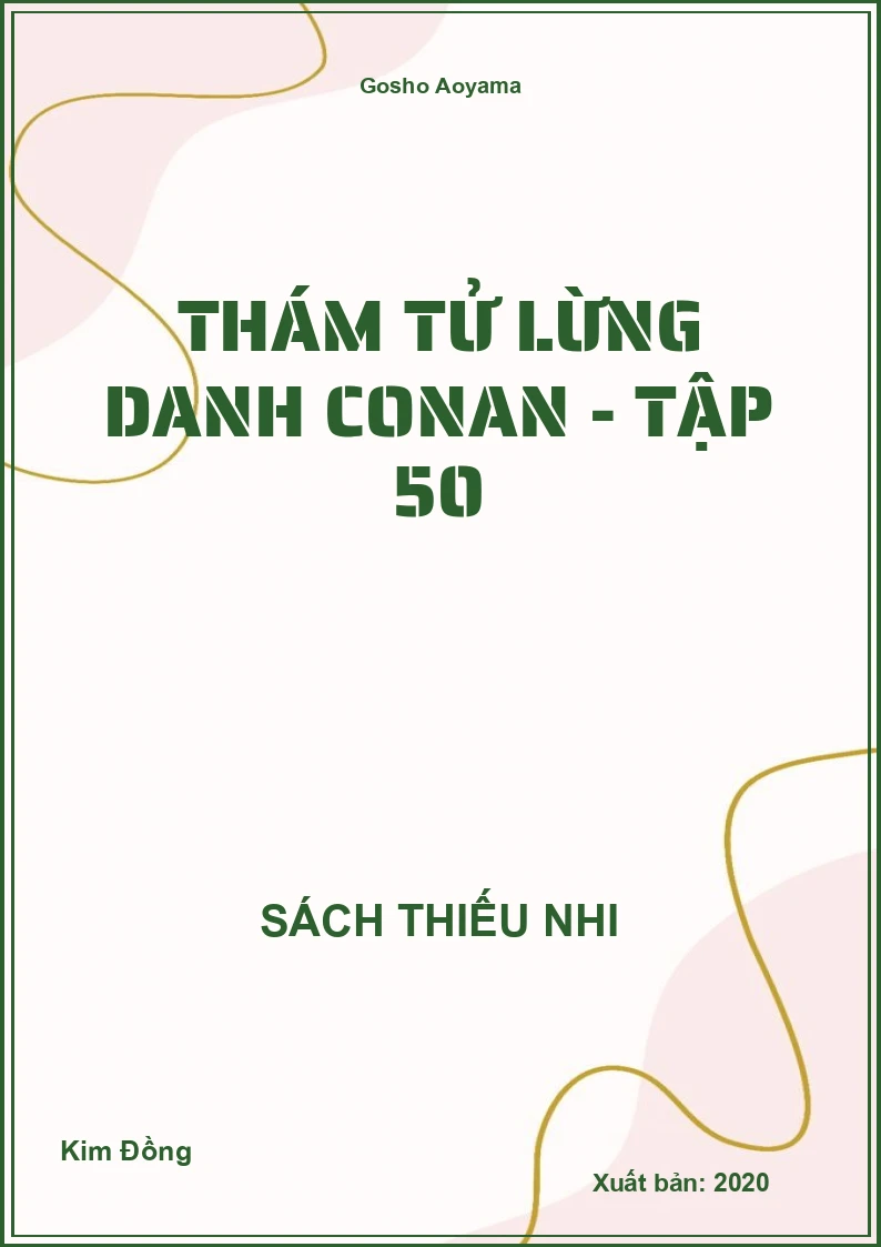 Thám tử lừng danh Conan - Tập 50