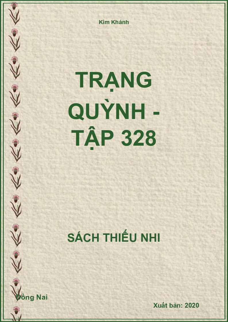 Trạng Quỳnh - Tập 328