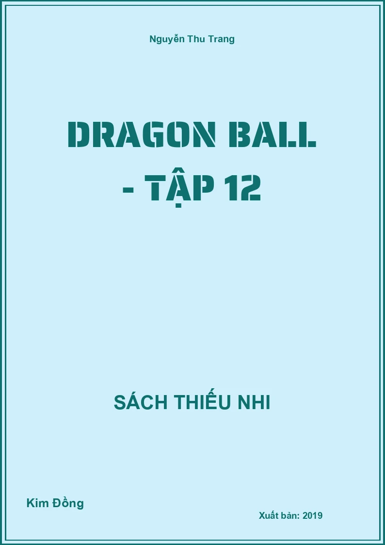 Dragon Ball - Tập 12