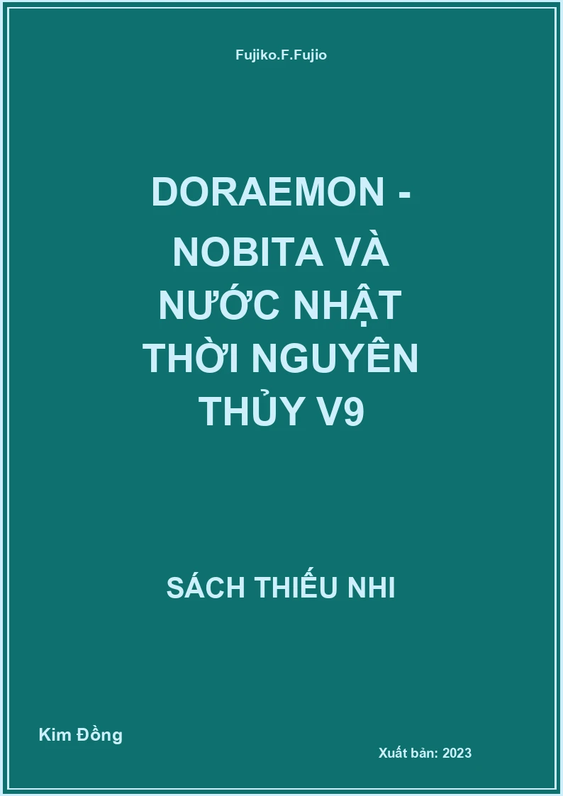 Doraemon - Nobita và nước nhật thời nguyên thủy V9