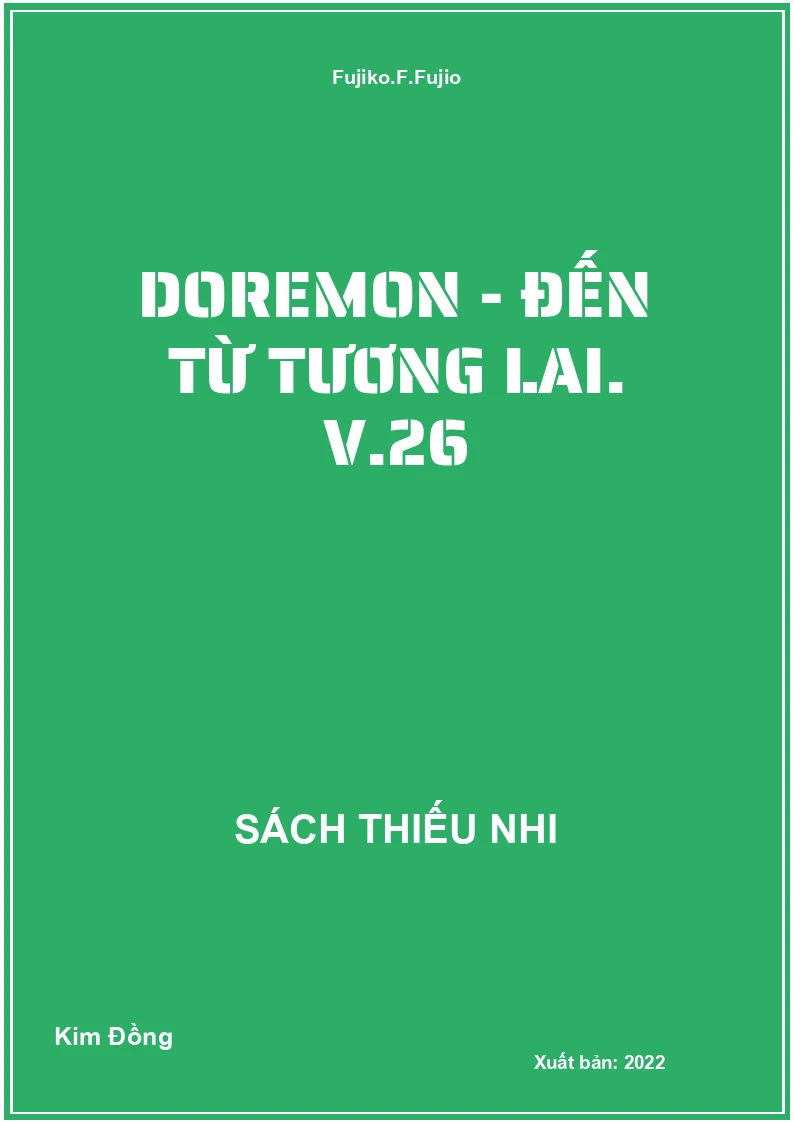 Doremon - Đến từ tương lai. V.26