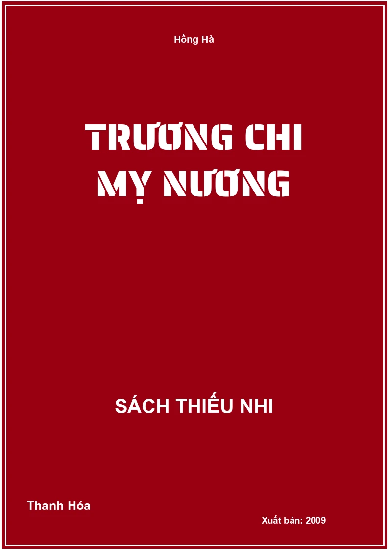 Trương chi mỵ nương