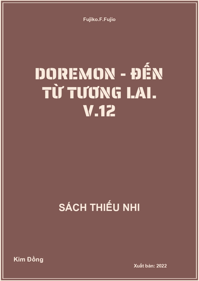 Doremon - Đến từ tương lai. V.12