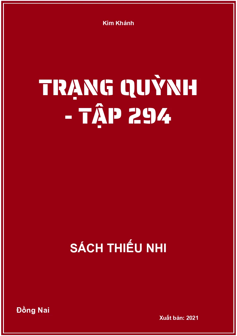 Trạng Quỳnh - Tập 294