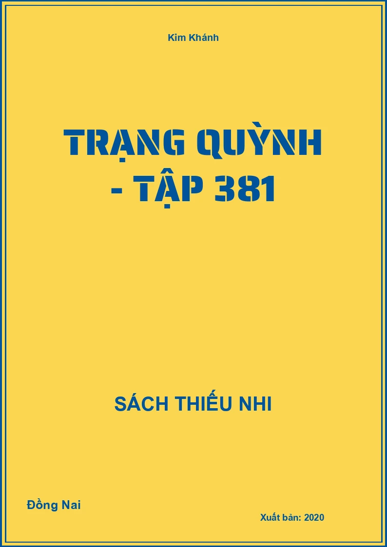 Trạng Quỳnh - Tập 381