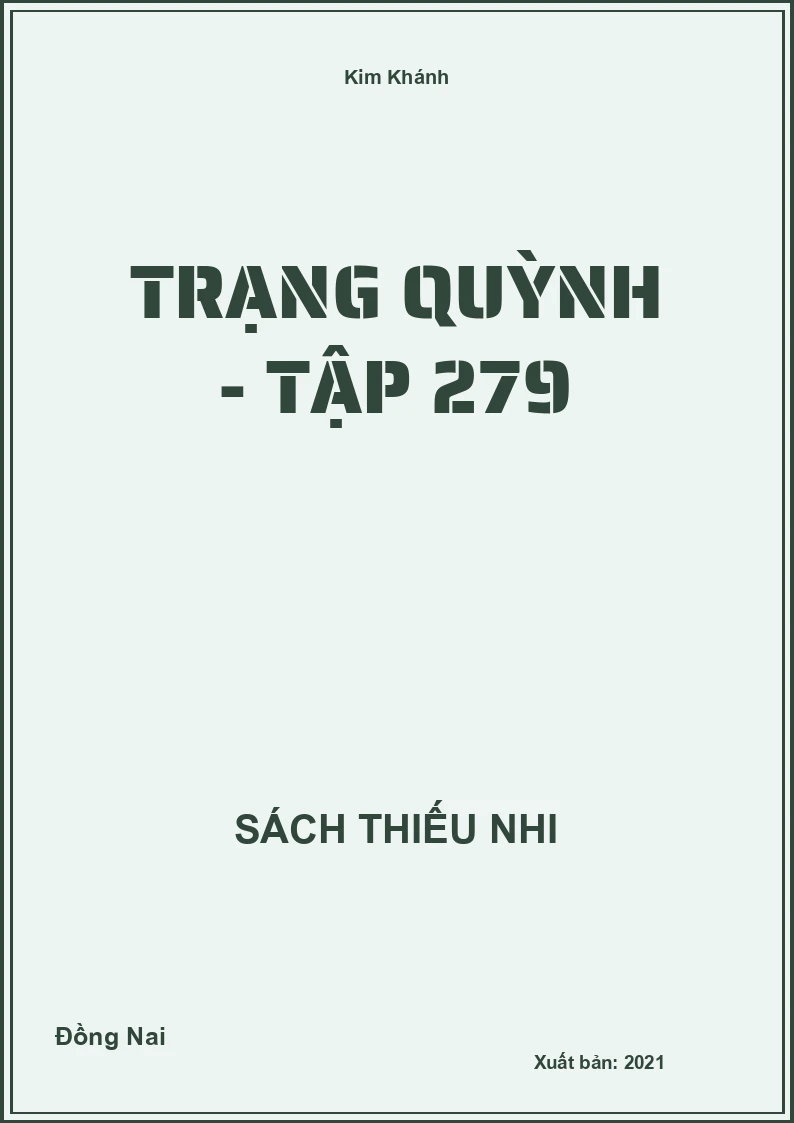 Trạng Quỳnh - Tập 279