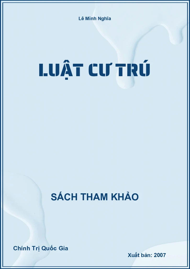 Luật Cư Trú