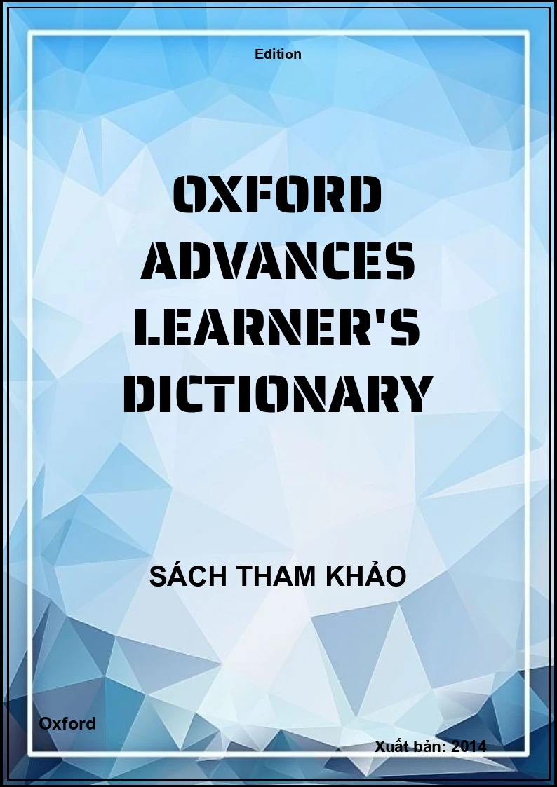Oxford Advances Learner's Dictionary