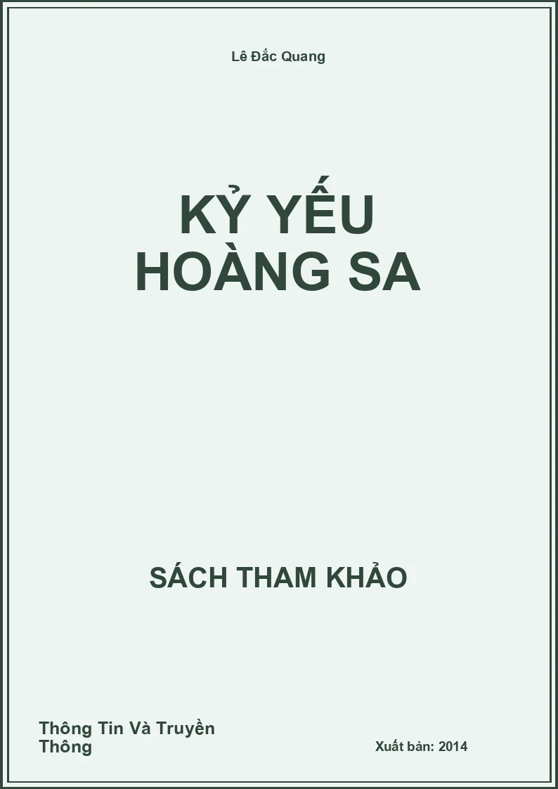 Kỷ Yếu Hoàng Sa