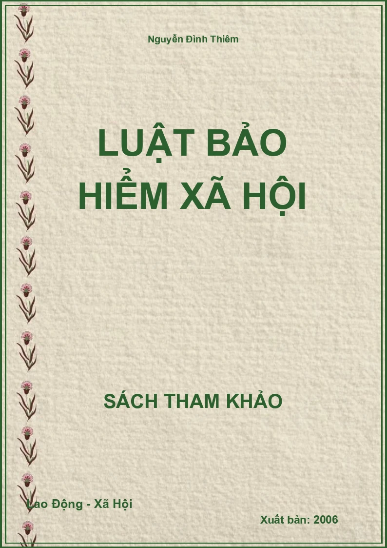 Luật Bảo Hiểm Xã Hội