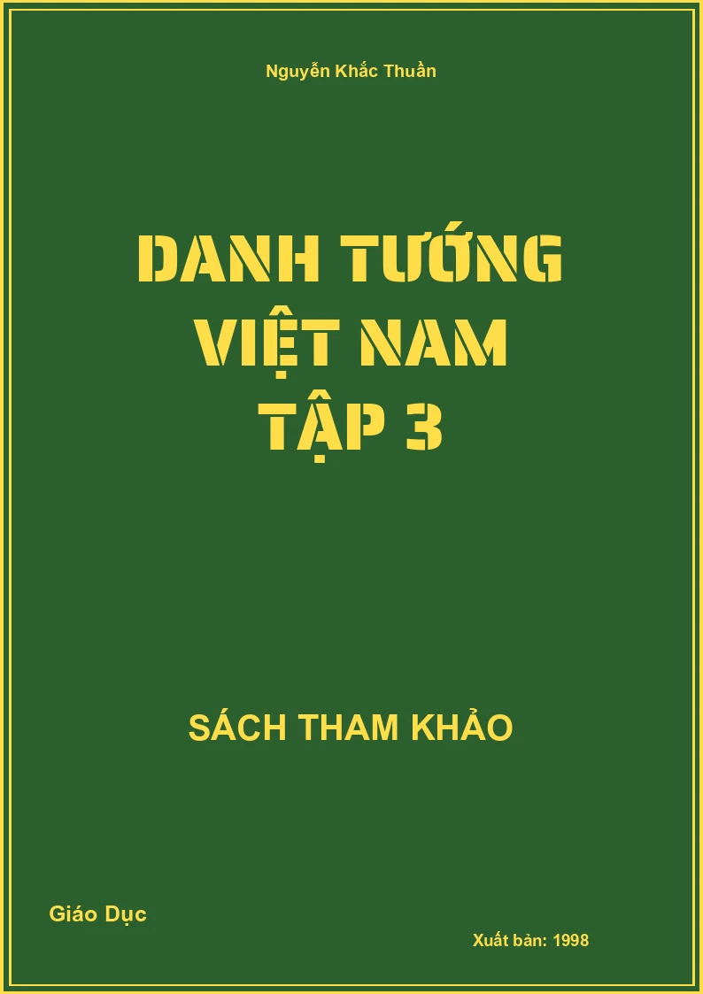 Danh Tướng Việt Nam Tập 3