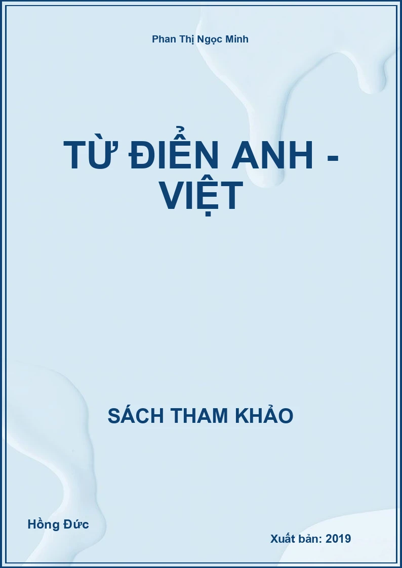 Từ điển Anh - Việt