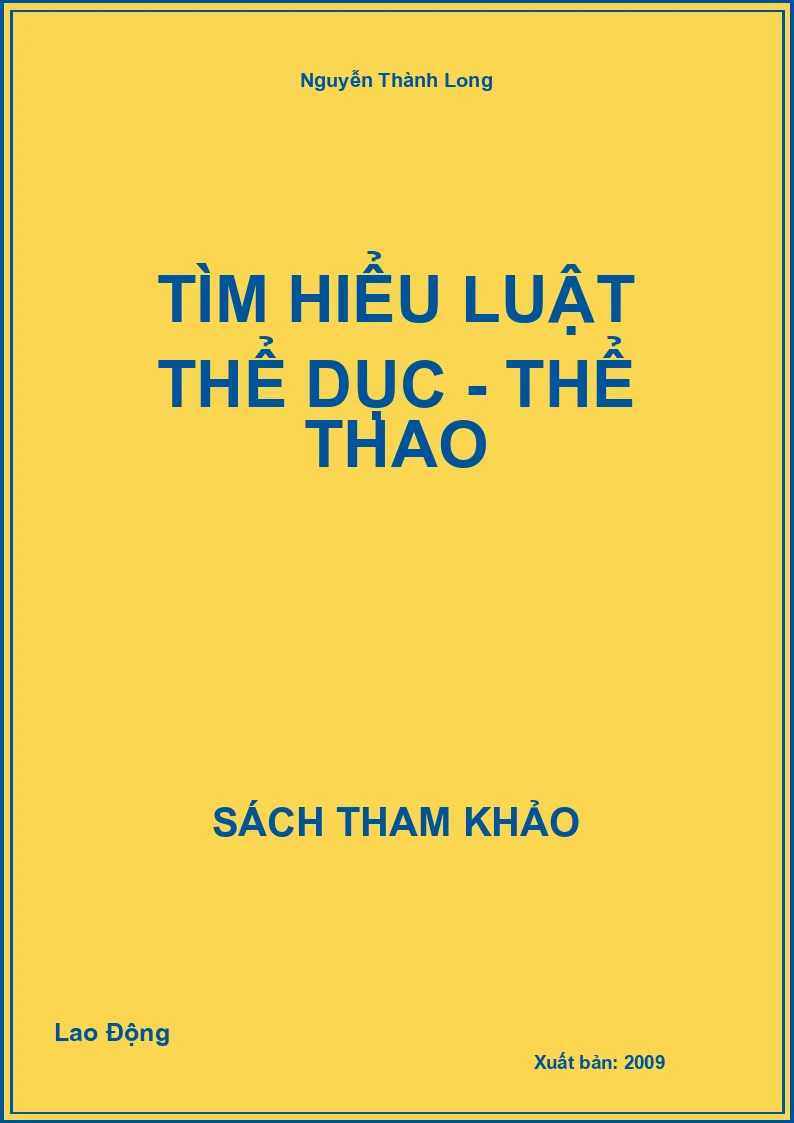 Tìm Hiểu Luật Thể Dục - Thể Thao