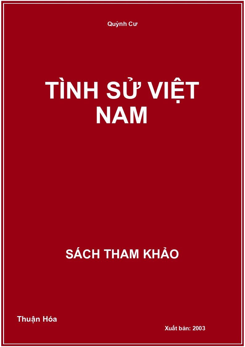 Tình Sử Việt Nam