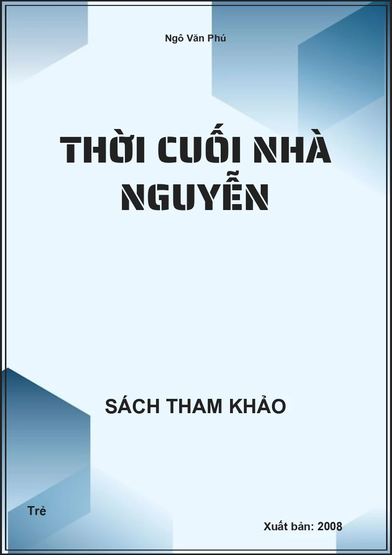 Thời cuối nhà Nguyễn