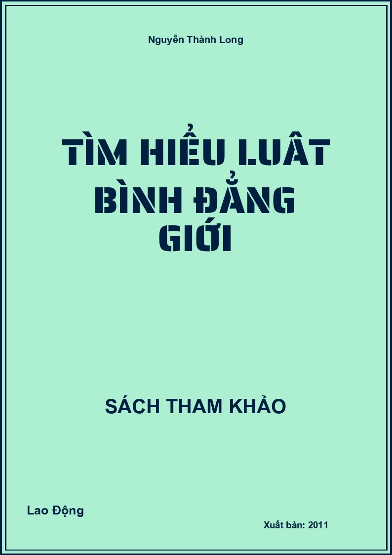 Tìm Hiểu Luât Bình Đẳng Giới