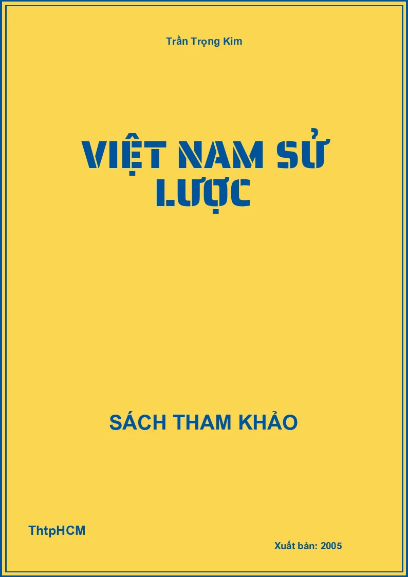 Việt Nam Sử Lược