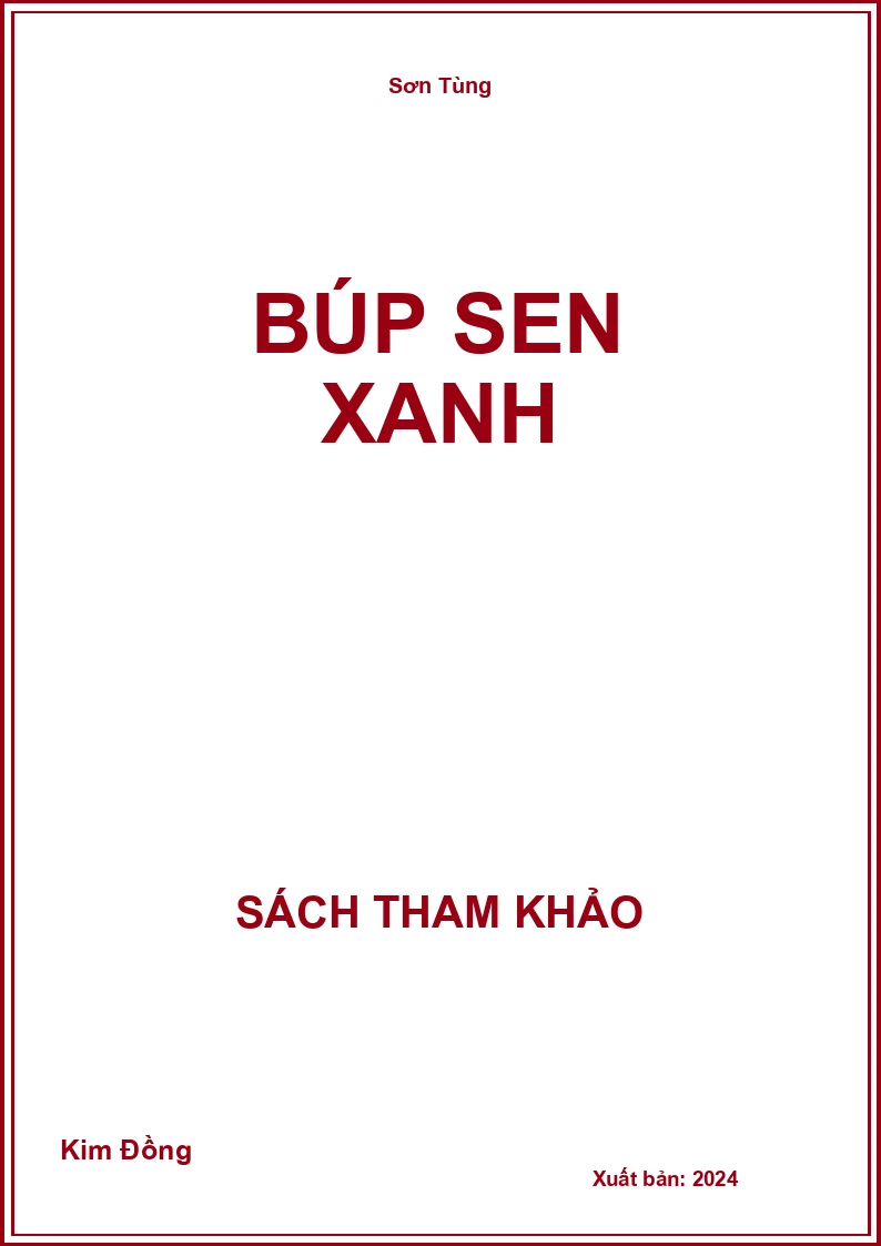 Búp sen xanh