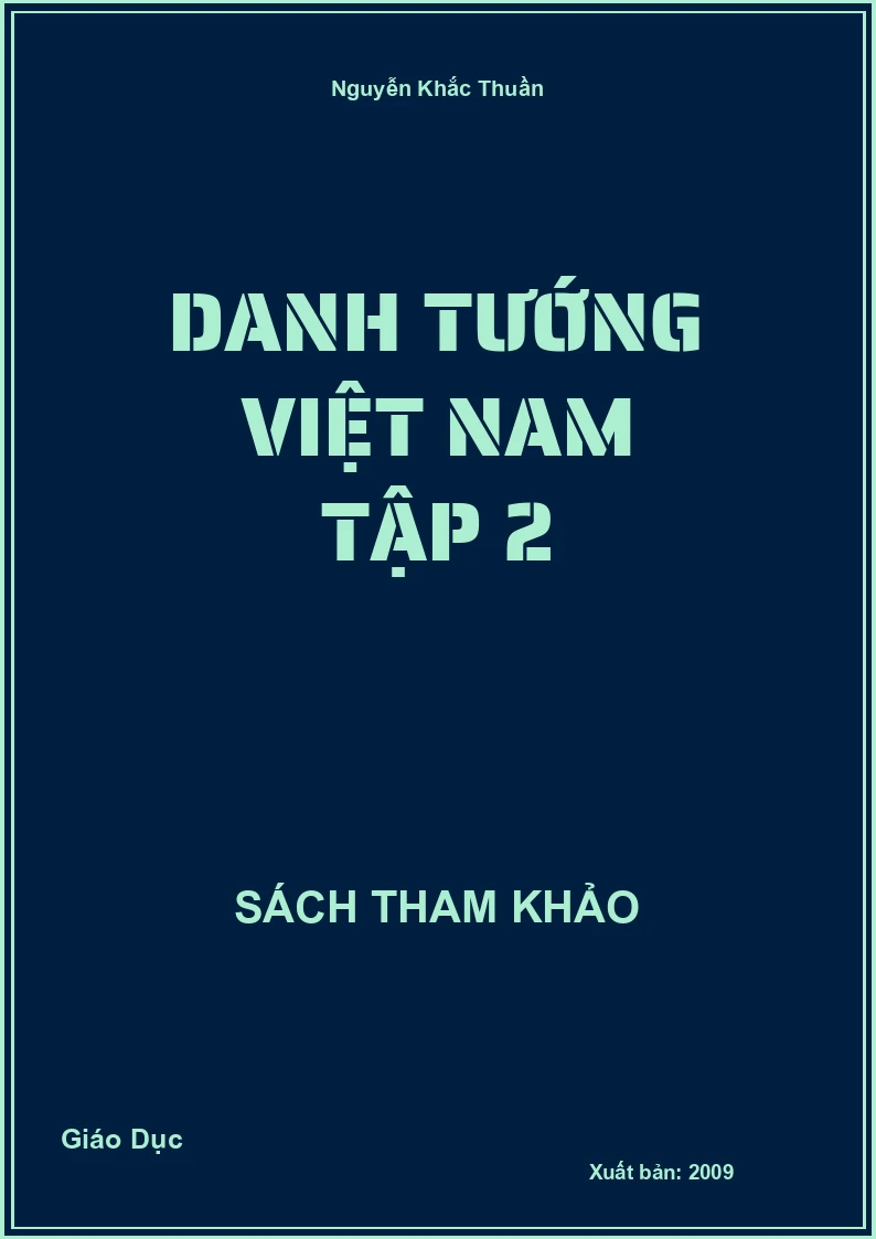 Danh Tướng Việt Nam Tập 2