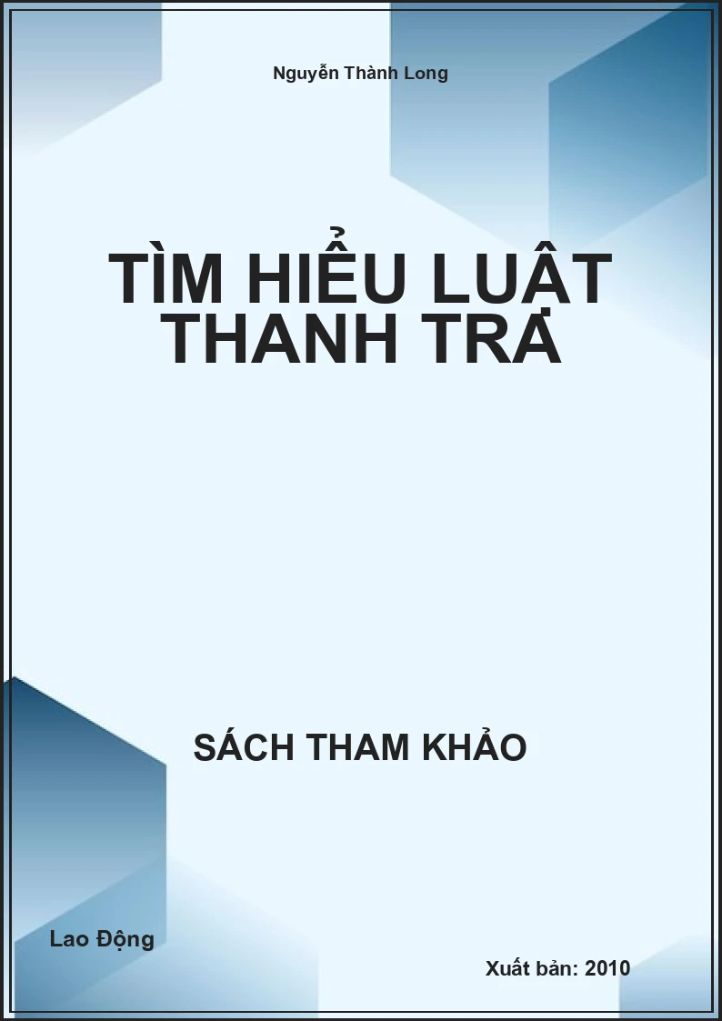 Tìm Hiểu Luật Thanh Tra