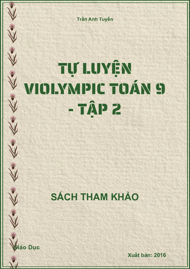 Tự luyện Violympic toán 9 - tập 2