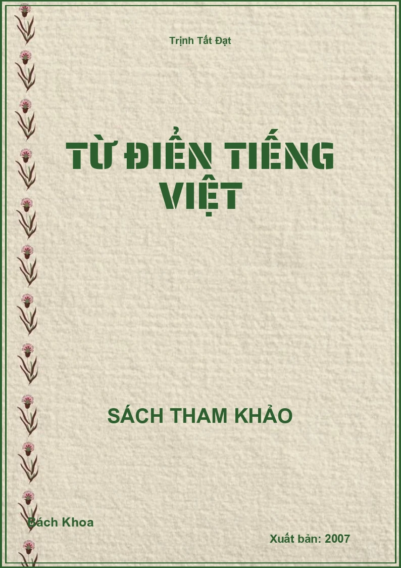 Từ điển Tiếng Việt