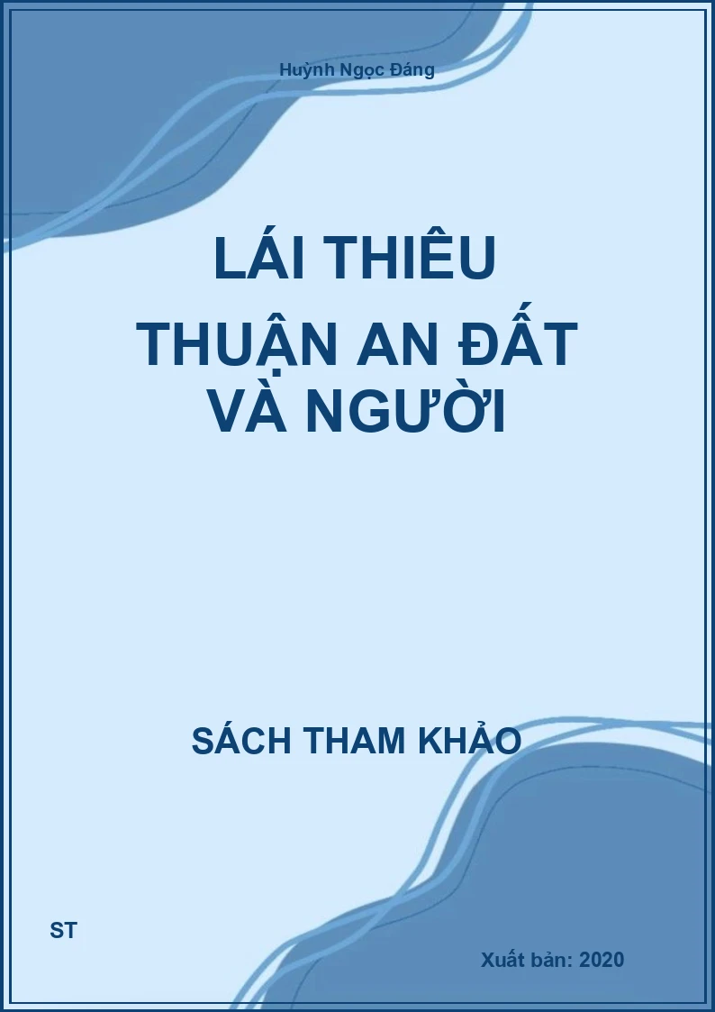 Lái Thiêu Thuận An Đất Và Người