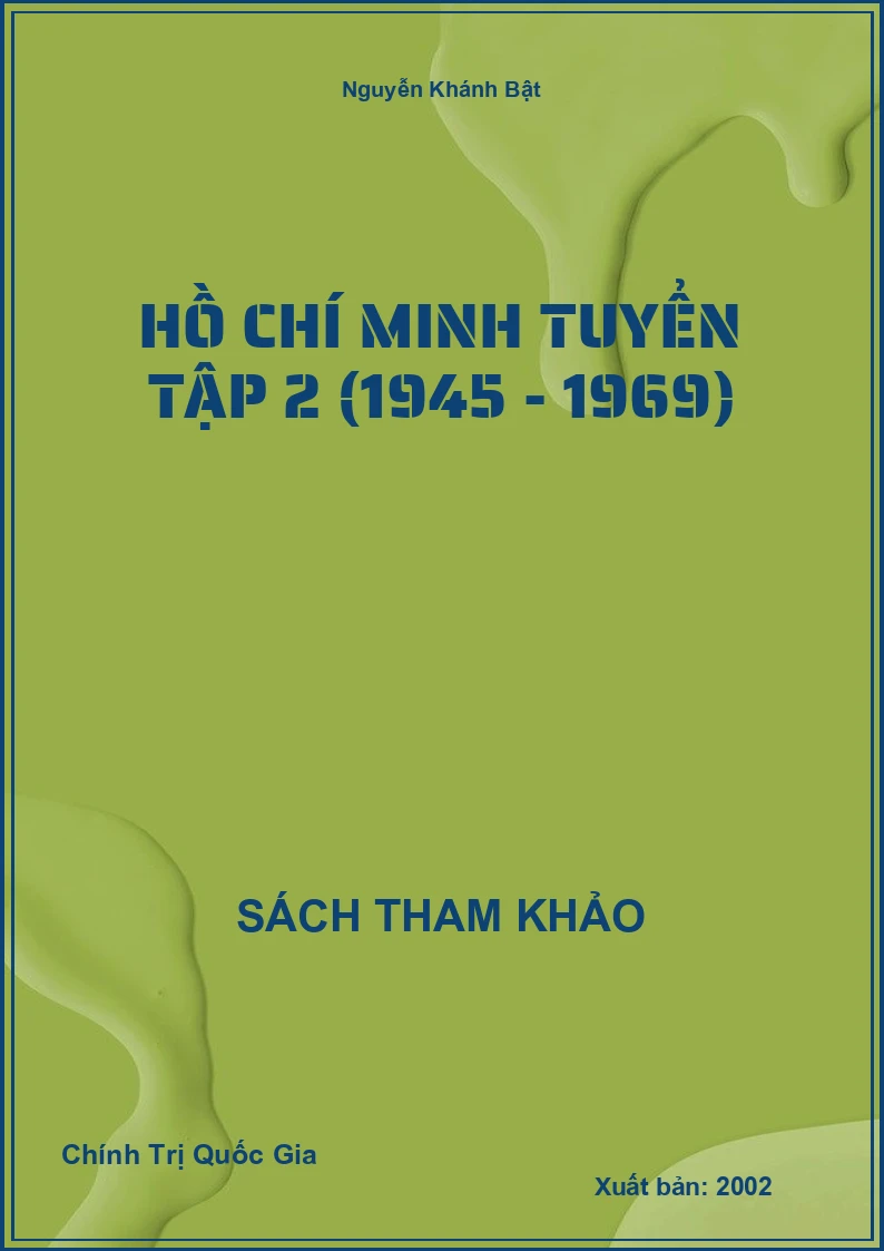 Hồ Chí Minh Tuyển Tập 2 (1945 - 1969)