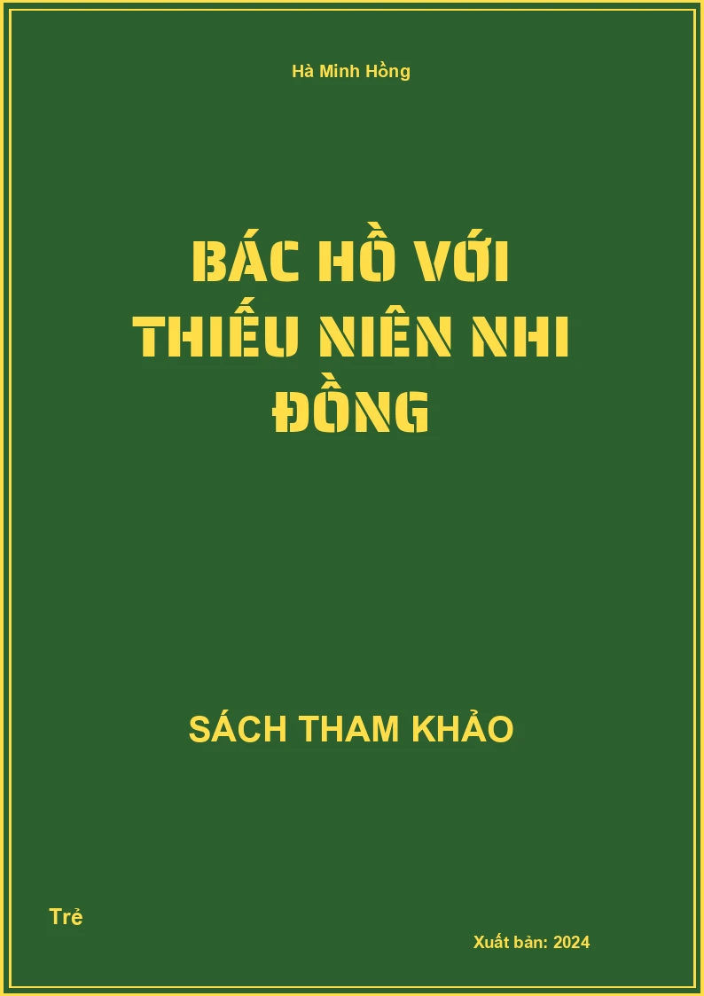 Bác Hồ với thiếu niên nhi đồng