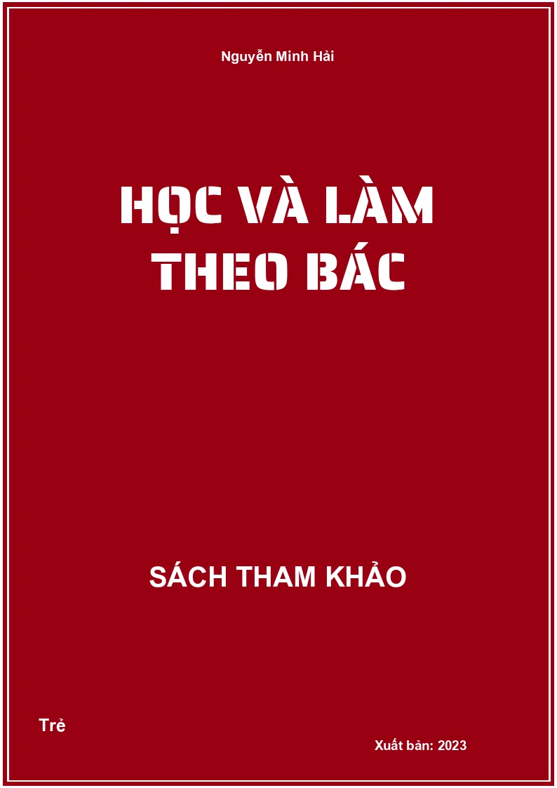 Học và làm theo Bác