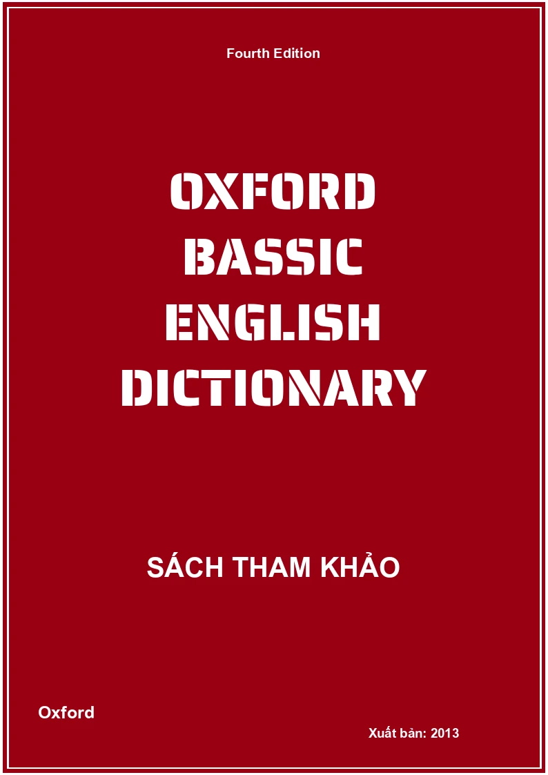 Oxford Bassic English Dictionary