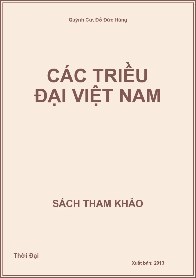 Các Triều Đại Việt Nam
