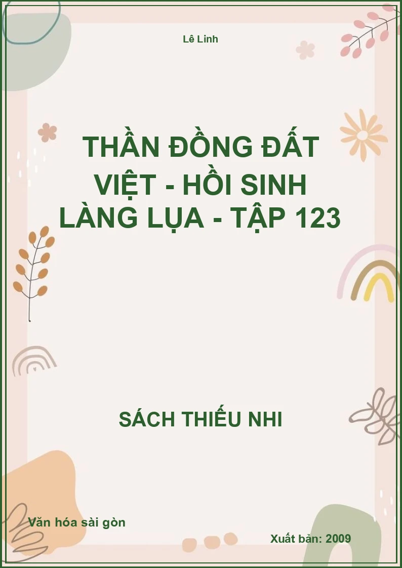 Thần đồng đất việt - Hồi sinh làng lụa - tập 123