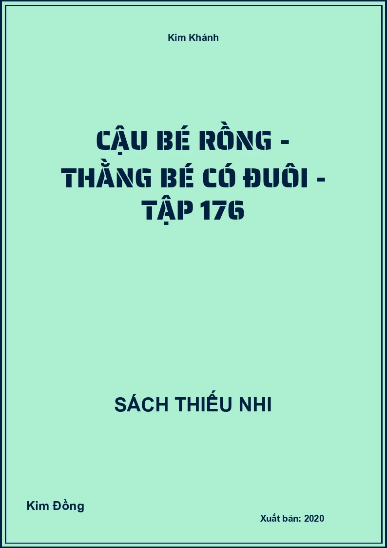 Cậu bé rồng - Thằng bé có đuôi - tập 176