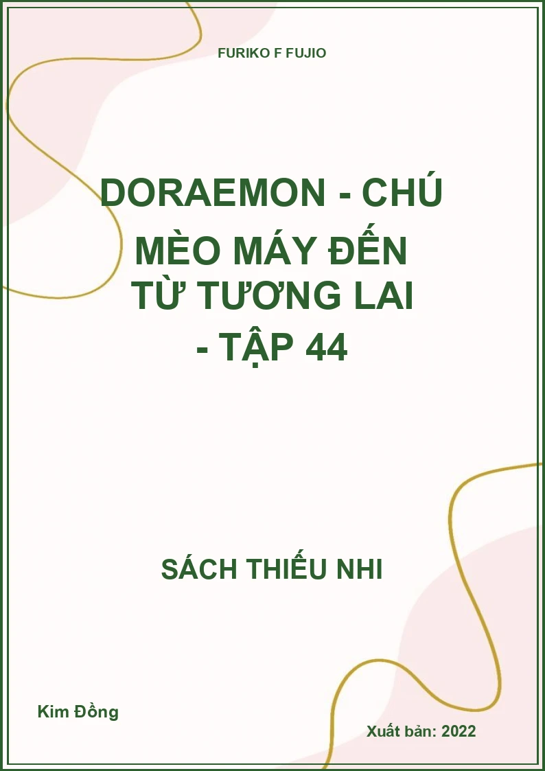 Doraemon - chú mèo máy đến từ tương lai - tập 44
