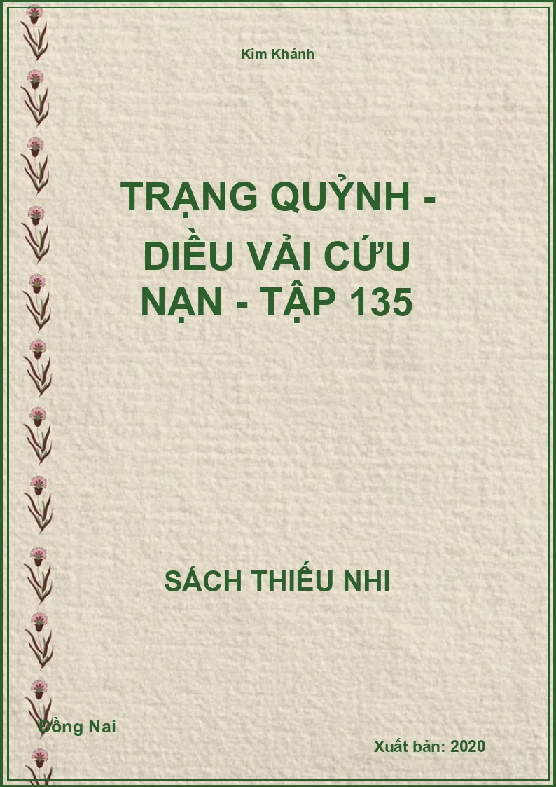 Trạng Quỷnh - Diều vải cứu nạn - tập 135