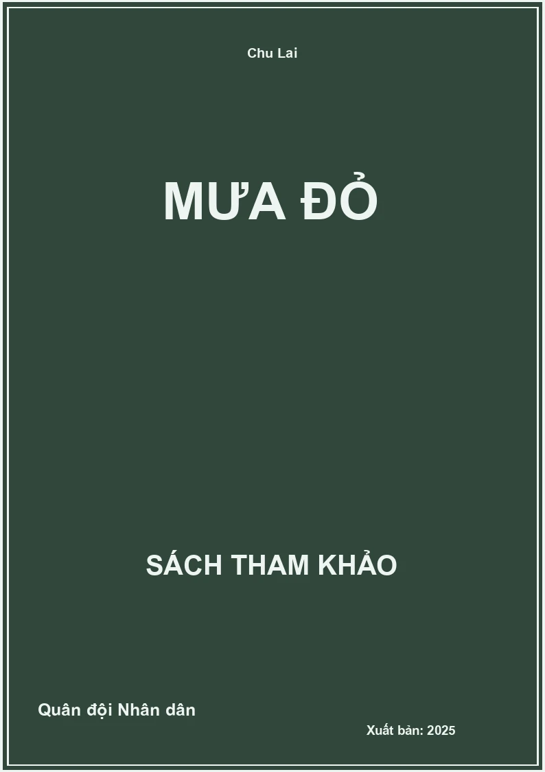 Mưa đỏ